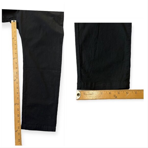 Nili Lotan Paris Drop Crotch Cropped‎ Pants in Jet Black  Size 6, New with tag - Picture 11 of 12